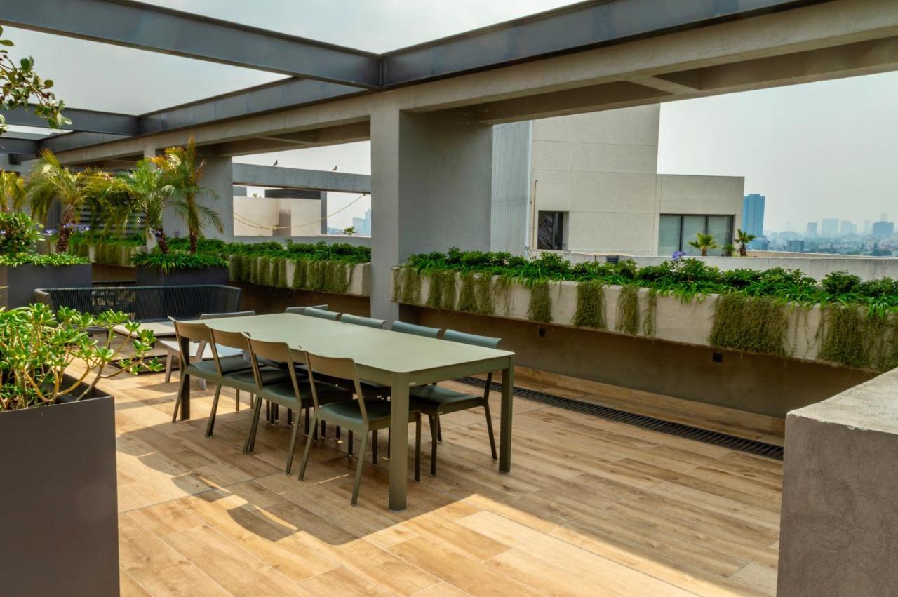 Mi Zona Lodging Condesa เม็กซิโกซิตี้ ภายนอก รูปภาพ